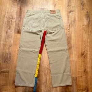 LEVI'S Strauss Pants Sz 38x30 Cafe Corduroy Y2K Straight Leg Jeans Preppy Skater